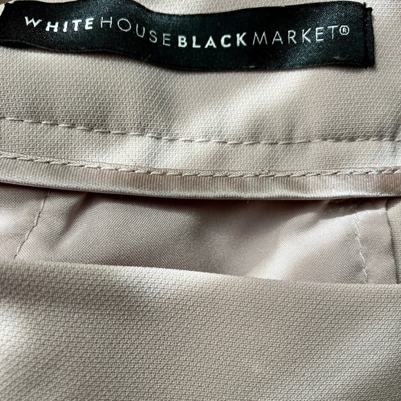 White House Black Market Blush Tapered Ankle Pants Size 8 - Picture 8 of 9